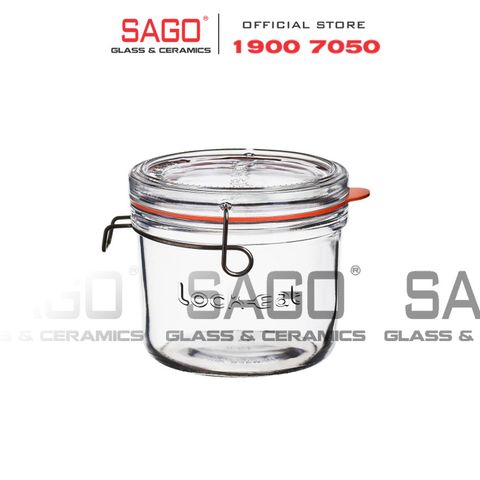  Luigi Bormioli 11961 - Hũ thủy tinh Pha Lê Luigi Bormioli LOCK EAT TERR HP10285 TAP Crystal Glasses 257ml | Nhập Khẩu Italy 