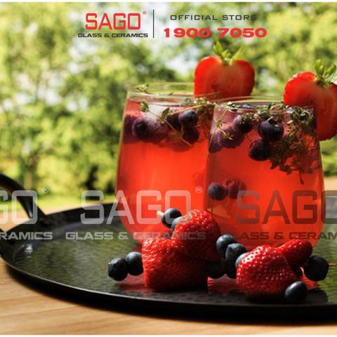  LIBBEY 213 - Ly Thủy Tinh Libbey Stemless wine 444ml | Nhập Khẩu E.U 