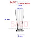  LIBBEY 1612 - Ly thủy tinh Libbey Giant Multi functional Beveragewares 355ml | Thủy Tinh Cao Cấp 
