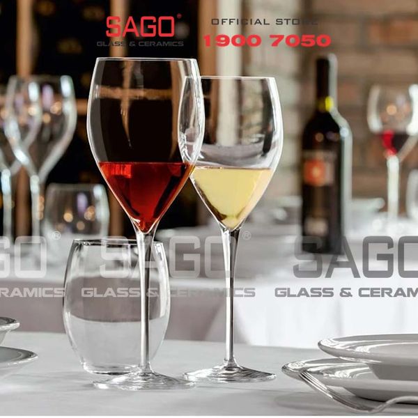  Luigi Bormioli A08987 - Ly thủy tinh Pha Lê Luigi Bormioli Magnifico XL Crystal Glasses 700ml | Nhập Khẩu Italy 