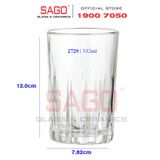  LIBBEY 942729 - Ly Thủy Tinh Libbey Kristalino Tumber 332ml | Nhập Khẩu E.U 