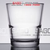  LIBBEY 15763 - Ly Thủy Tinh Libbey Stacking Rocks 207ml | Thủy Tinh Cường Lực Nhập Khẩu U.S 