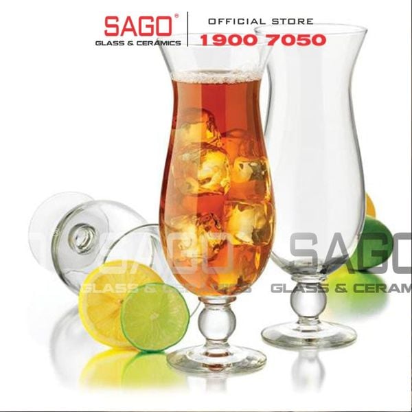  LIBBEY 3616 - Ly Thủy Tinh Libbey Hurricane Beverage 444ml | Nhập Khẩu USA 