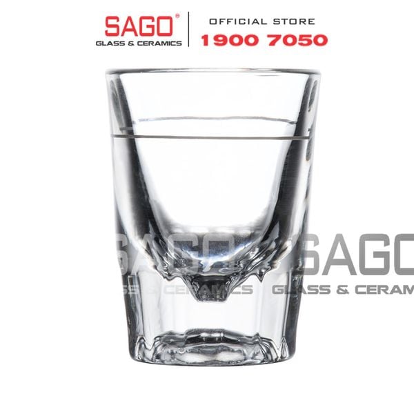  LIBBEY 5126 - Ly Thủy Tinh Libbey Fluted Shot Glass 59ml | Thủy Tinh Cao Cấp 