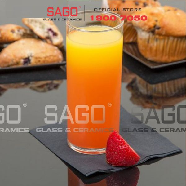  LIBBEY 44 - Ly Thủy Tinh Libbey Straight Sided Hi Ball 237ml | Nhập khẩu USA 