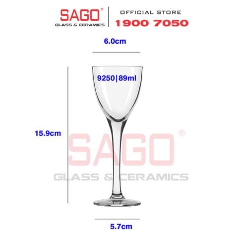  LIBBEY 9250 - Ly Thủy Tinh Libbey Circa Cocktail Liqueur 89ml | Nhập Khẩu USA 