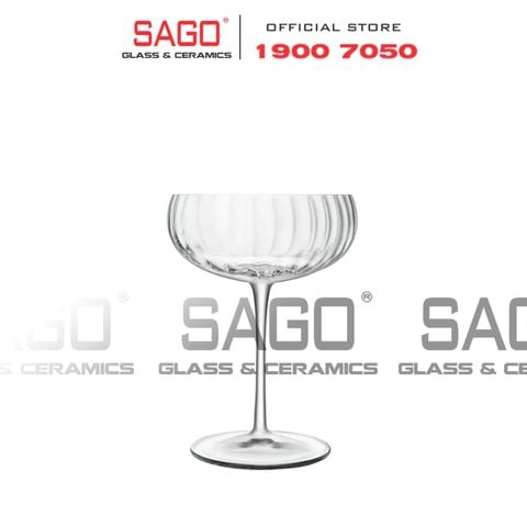  Luigi Bormioli 13190/01 - Ly thủy tinh Pha Lê Luigi Bormioli Speakeasy Swing Champagne Crystal Glasses 300ml | Nhập Khẩu Italy 