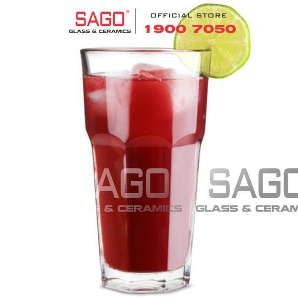  LIBBEY 15256 - Ly thủy tinh Cường Lực Libbey Gibraltar Cooler DuraTuff  473ml | Thủy Tinh Cao Cấp 