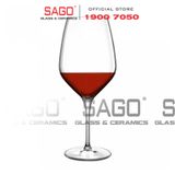  Luigi Bormioli A08743 - Ly thủy tinh Pha Lê Luigi Bormioli Atelier Cabernet Merlot Crystal Glasses 700ml | Nhập Khẩu Italy 
