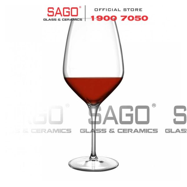  Luigi Bormioli A08743 - Ly thủy tinh Pha Lê Luigi Bormioli Atelier Cabernet Merlot Crystal Glasses 700ml | Nhập Khẩu Italy 