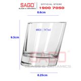  LIBBEY 11006821 - Ly Thủy Tinh Libbey Pisa Beverage 347ml | Nhập Khẩu E.U 