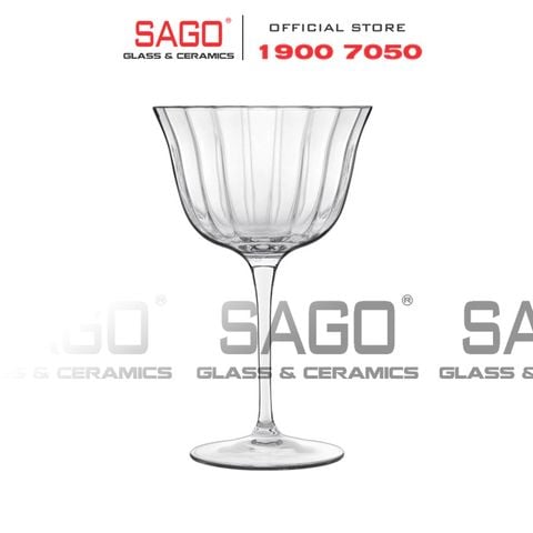  Luigi Bormioli 12940/02 - Ly thủy tinh Pha Lê Luigi Bormioli Bach Retro Fizz Crystal Glasses 237ml | Nhập Khẩu Italy 