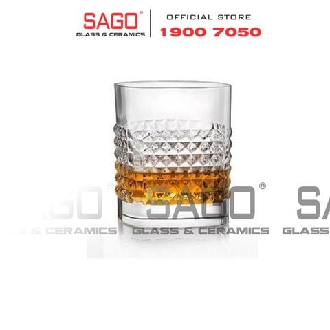 Luigi Bormioli 12344/02 - Ly thủy tinh Pha Lê Luigi Bormioli Tumbler Elixir DOF Crystal Glasses 380ml | Nhập Khẩu Italy 