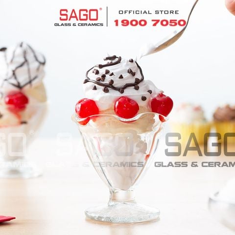  LIBBEY 5101 - Ly thủy tinh Libbey Fountainware Tulip Sundae 133ml | Nhập Khẩu E.U 