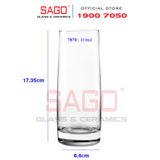  LIBBEY 927870 - Ly Thủy Tinh Libbey Stark BX/12 Beverage 410ml | Nhập Khẩu E.U 