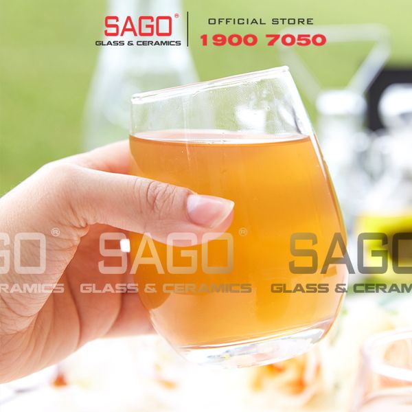  LIBBEY 217 - Ly Thủy Tinh Libbey Stemless White Wine 348ml | Nhập Khẩu E.U 