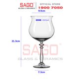  LIBBEY 502008 - Ly Thủy Tinh Libbey Vintage Gin Tonic 620ml | Nhập Khẩu E.U 