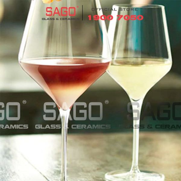  LIBBEY 9326 - Ly Thủy Tinh Libbey Prism 24 Oz Wine 710ml | Nhập Khẩu USA 