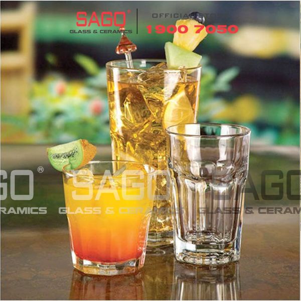  LIBBEY 15236 - Ly Thủy Tinh Cường Lực Libbey Gibraltar Hi Ball DuraTuff 266ml | Thủy Tinh Cao Cấp 