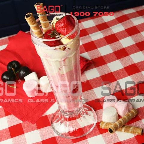  Pasabahce 51618 - Ly Thủy Tinh Pasabahce Iceville Ice Cream 275ml | Nhập Khẩu Thổ Nhĩ Kỳ 