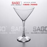  LIBBEY 7507 - Ly Thủy Tinh Libbey Midtown Martini 350ml | Nhập Khẩu USA 