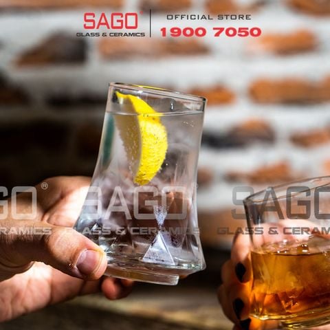  LIBBEY 827989 - Ly Thủy Tinh  Libbey Divergence 410ml | Nhập Khẩu E.U 