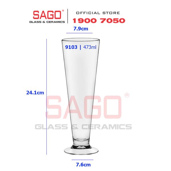  LIBBEY 99103- Ly Thủy Tinh Libbey Infinium Pilsner 473ml | Nhập Khẩu USA 