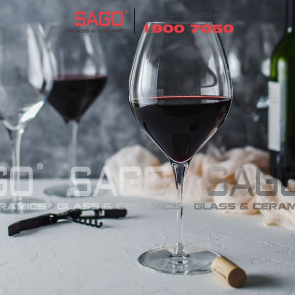  LIBBEY 9425 - Ly Thủy Tinh Libbey Rivere Wine 762ml | Nhập Khẩu USA 