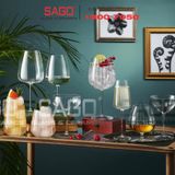  Luigi Bormioli 13161/01 - Ly thủy tinh Pha Lê Luigi Bormioli Speakeasy Swing Fizz Crystal Glasses 270ml | Nhập Khẩu Italy 