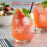  LIBBEY 12015 - Ly Thủy Tinh Cao Cấp Libbey Orbital Beverage  266ml | Nhập Khẩu USA 