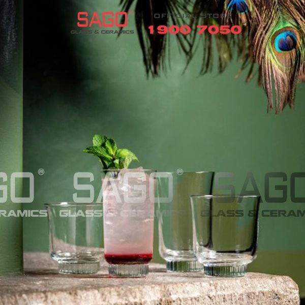  LIBBEY 829181 - Ly Thủy Tinh Libbey Modern America Collins 265ml | Nhập Khẩu E.U 