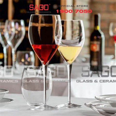  Luigi Bormioli A08988 - Ly thủy tinh Pha Lê Luigi Bormioli Magnifico Crystal Glasses 850ml | Nhập Khẩu Italy 