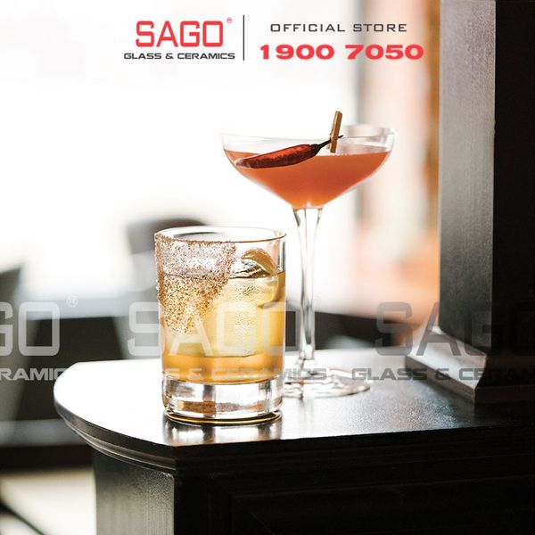  LIBBEY 9253 - Ly Thủy Tinh Libbey Circa Cocktail Coupe 236ml | Nhập Khẩu USA 