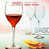  Luigi Bormioli A08987 - Ly thủy tinh Pha Lê Luigi Bormioli Magnifico XL Crystal Glasses 700ml | Nhập Khẩu Italy 