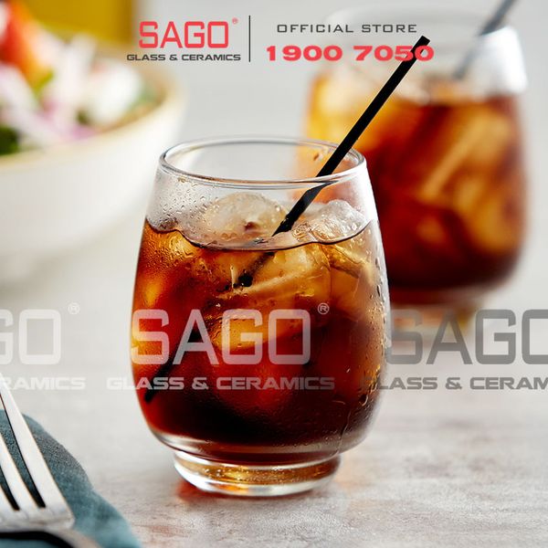  LIBBEY 12017 - Ly Thủy Tinh Cao Cấp Libbey Orbital Beverage 414ml | Nhập Khẩu USA 