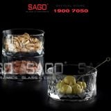  Ocean P02820 - Thố Thủy Tinh Ocean Connexion Condiment 4" | Nhập Khẩu Thái Lan 