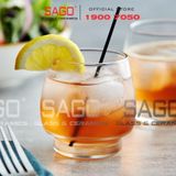  LIBBEY 12018 - Ly Thủy Tinh Cao Cấp Libbey Orbital Rocks 296ml | Nhập Khẩu USA 