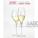  LIBBEY 9422 - Ly Thủy Tinh Libbey Rivere Wine 13 Oz 384ml | Nhập Khẩu USA 