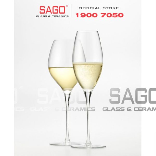  LIBBEY 9422 - Ly Thủy Tinh Libbey Rivere Wine 13 Oz 384ml | Nhập Khẩu USA 