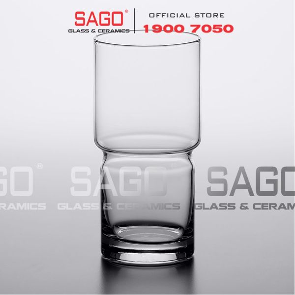  LIBBEY 12040 - Ly Thủy Tinh Cao Cấp Libbey Duratuff Newton Beverage 473ml | Nhập Khẩu USA 