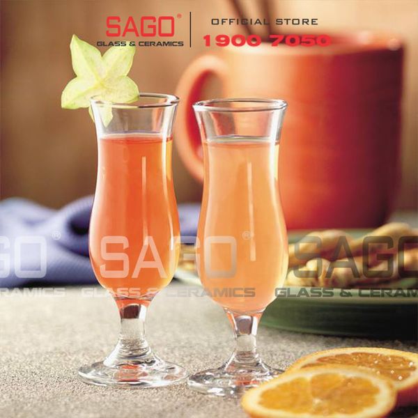  LIBBEY 3617 - Ly Thủy Tinh Libbey Hurricane Beverage 444ml | Nhập Khẩu USA 
