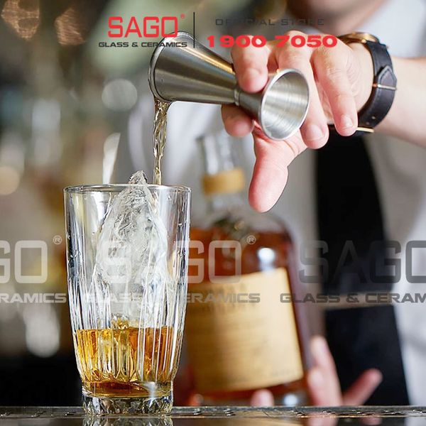  LIBBEY 15458 - Ly thủy tinh Cao Cấp Libbey Winchester DuraTuff Beverage 355ml | Nhập Khẩu USA 