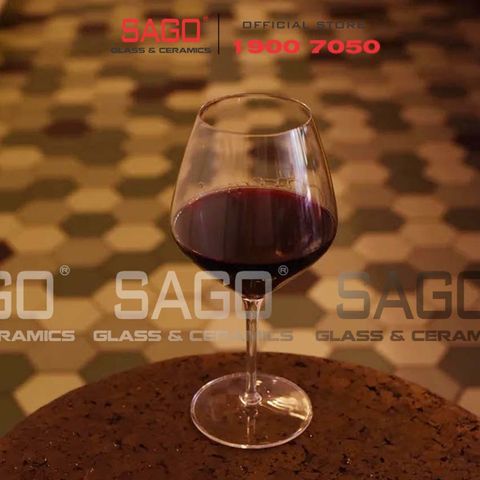  Luigi Bormioli A08745 - Ly thủy tinh Pha Lê Luigi Bormioli Atelier Pinot Noir Rioja Crystal Glasses 610ml | Nhập Khẩu Italy 