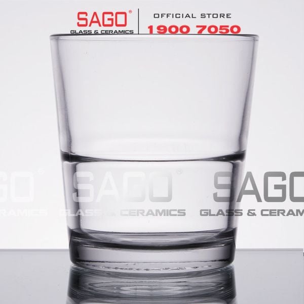  LIBBEY 15769 - Ly Thủy Tinh Libbey Stacking Dof 12 Oz 355ml | Thủy Tinh Cường Lực Nhập khẩu U.S 