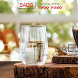  Deli JS5139-2 - Ly Thủy Tinh Deli Linka Glass 380ml | Thủy Tinh Cao Cấp 