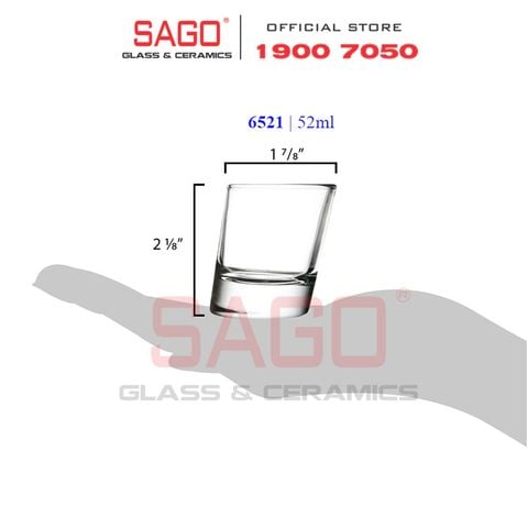  LIBBEY 11006521 - Ly Thủy Tinh Libbey Pisa Shot 52ml | Nhập Khẩu E.U 