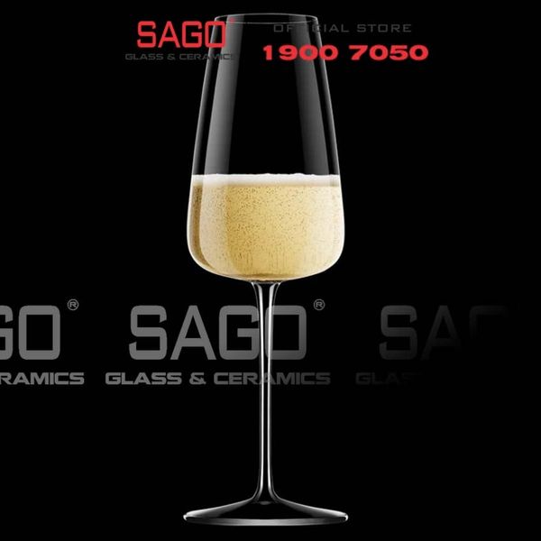  Luigi Bormioli A13108 - Ly thủy tinh Pha Lê Luigi Bormioli Luigi Bormioli I Meravigliosi Flute Crystal Glasses 210ml | Nhập Khẩu Italy 