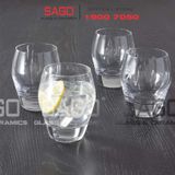  Luigi Bormioli 10404/02 - Ly thủy tinh Pha Lê Luigi Bormioli Tumbler Atelier Water Crystal Glasses 340ml | Nhập Khẩu Italy 