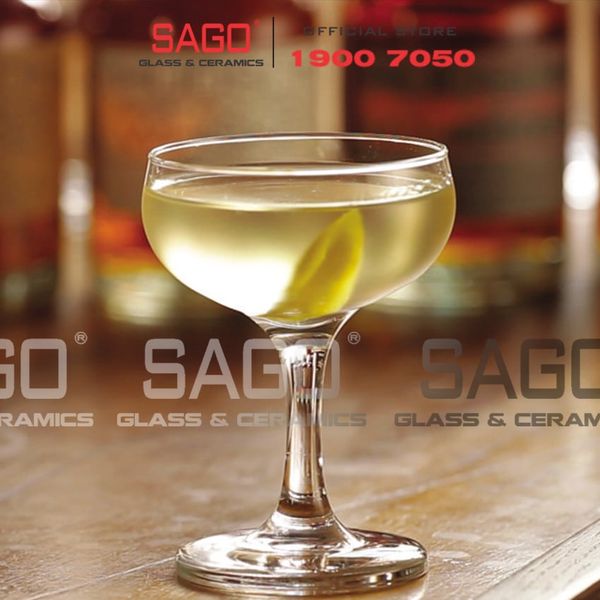  Pasabahce 44136 - Ly Thủy Tinh Pasabahce Capri Bistro Coupe Glass 270ml | Nhập Khẩu Thổ Nhĩ Kỳ 
