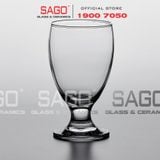  Pasabahce 44701 - Ly Thủy Tinh Pasabahce Capri Banquet Goblet Glass 286ml | Nhập Khẩu Thổ Nhĩ Kỳ 